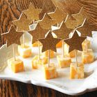 Glitter Weddings Birthdays Parties Gold Star Cupcake Toppers