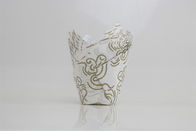 Microwave Safe Butterfly Tulip Paper Cups 5x6x8Cm For Catering Events