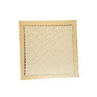 Disposable Embossed Foil Paper Square Cake Board